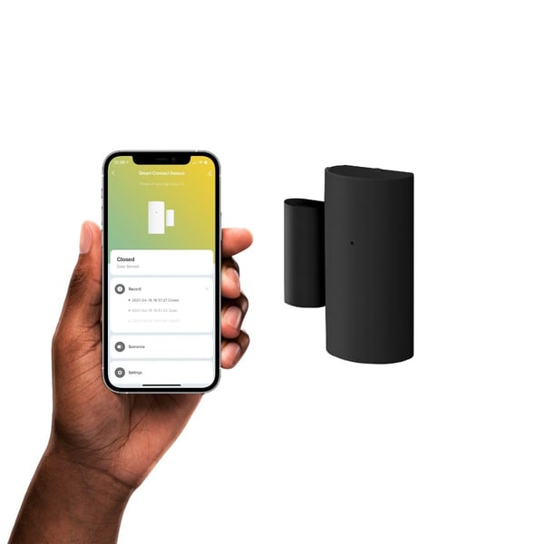 Hombli HBSC-0100 dør/vindue sensor Trådløs Dør/vindue Sort