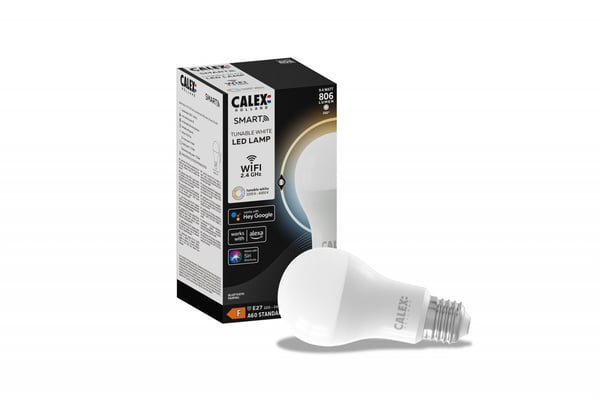 Calex 429118 LED-lampe Hvid 9 W E27 F