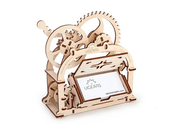 Miniatyrbild 1 av 8: UGears Mechanical Box 3D-pussel 61 styck
