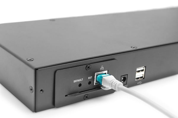 Digitus DS-72217 Modulær CAT5 KVM-switch 16-port Rackmontering 1U Sort (DS-72217)