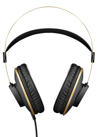 Miniatyrbild 5 av 6: AKG K92 Hörlurar Kabel Huvudband Scen/studio Svart, Guld