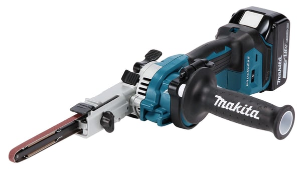 Miniatyrbillede 1 af 16: Makita DBS180Z transportabel slibemaskine Slibemus Sort, Blå
