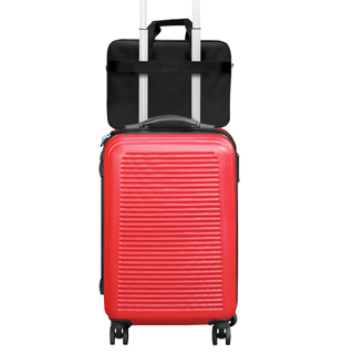 Atlantis Land P004-K265-16+M taske og etui til laptop 40,6 cm (16") Mappe Sort