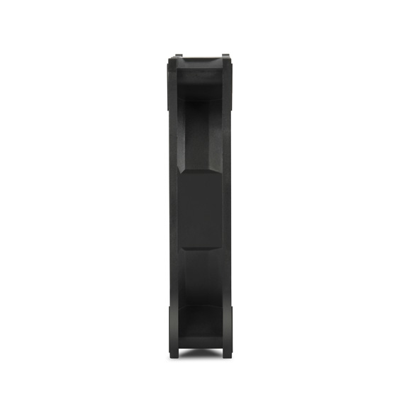 Silverstone Air Blazer 120R Computerkabinet Ventilator 12 cm Sort, Gennemsigtig
