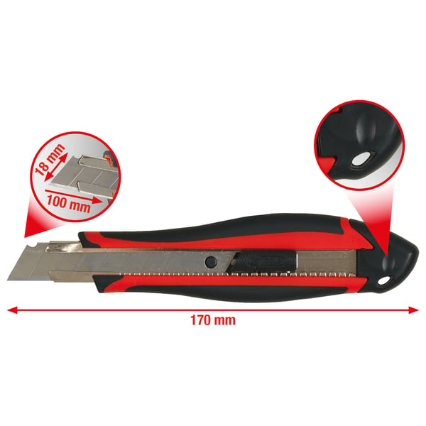 Miniatyrbillede 1 af 2: KS Tools 907.2135 hobbykniv