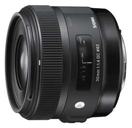 Pikkukuva 3 / 4: Sigma 30mm F1.4 DC HSM | Art SLR Vakio-objektiivi Musta