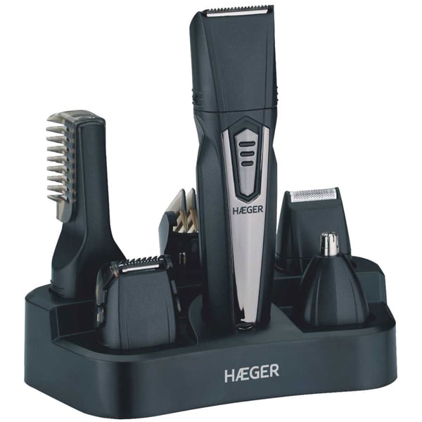Haeger Trimmer 5 in 1 Svart, Silver