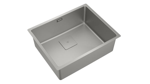 Miniatyrbillede 3 af 3: Teka 115000062 håndvask Undermonteret håndvask Rektangulær Rustfrit stål