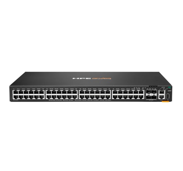 HPE Aruba Networking CX 6200F 48G 4SFP+ Administreret L3 Gigabit Ethernet (10/100/1000) 1U HPE Aruba Networking CX 6200F 48G 4SFP+ Administreret L3 Gigabit Ethernet (10/100/1000) 1U