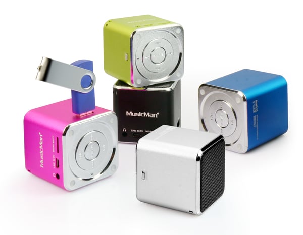 Technaxx Mini Musicman Blå 3 W