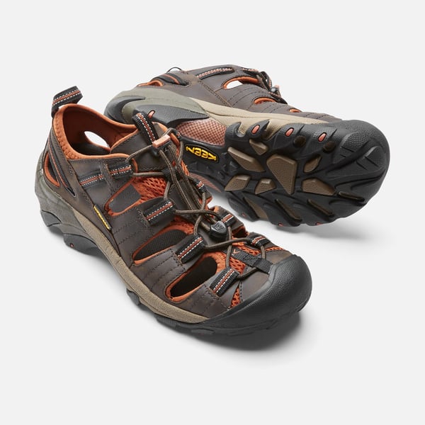 KEEN Arroyo II Hanstik Voksen Brun, Orange