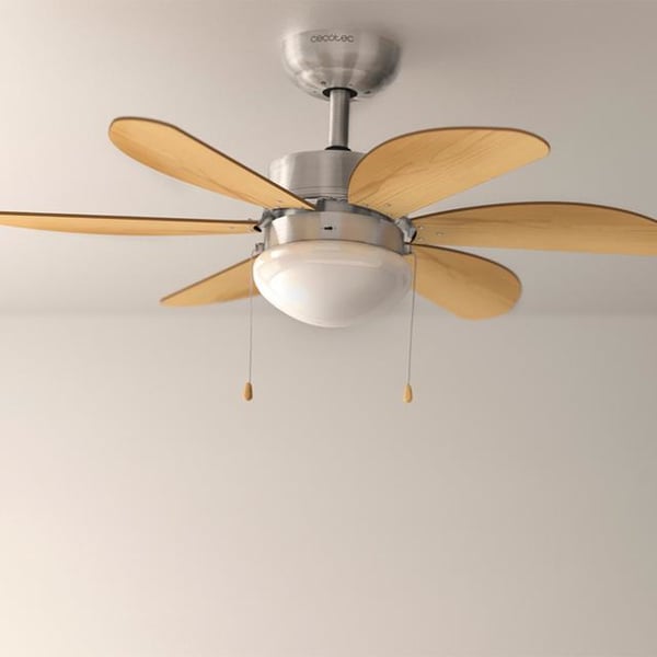 Miniatyrbild 3 av 8: Cecotec 05938 hushållsfläkt Vit, Trä