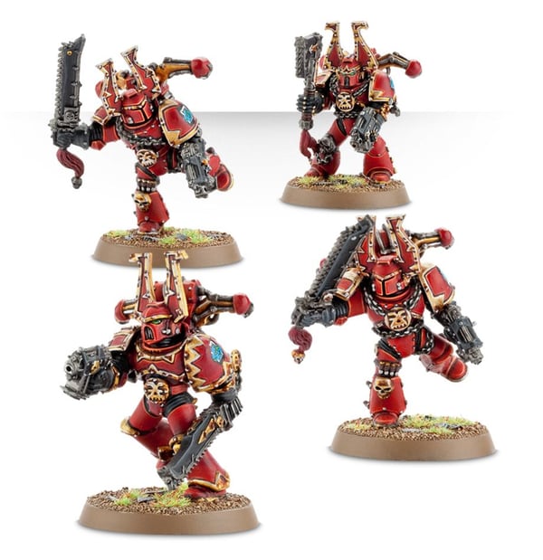 Miniatyrbillede 4 af 5: Games Workshop Khorne Berzerker