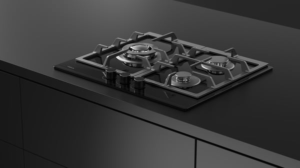 Teka GBC 63110 Svart Inbyggd 60 cm Gas 3 zone(s)