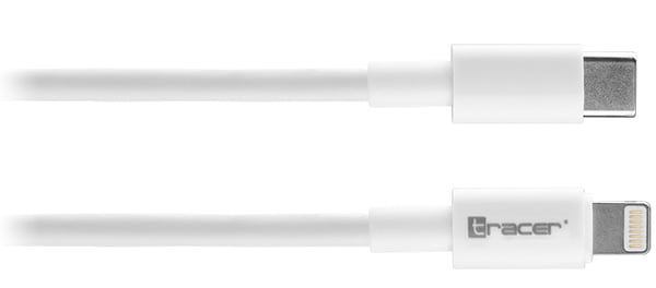 Pikkukuva 3 / 3: Tracer TRAKBK47169 Lightning-kaapeli 1 m Valkoinen