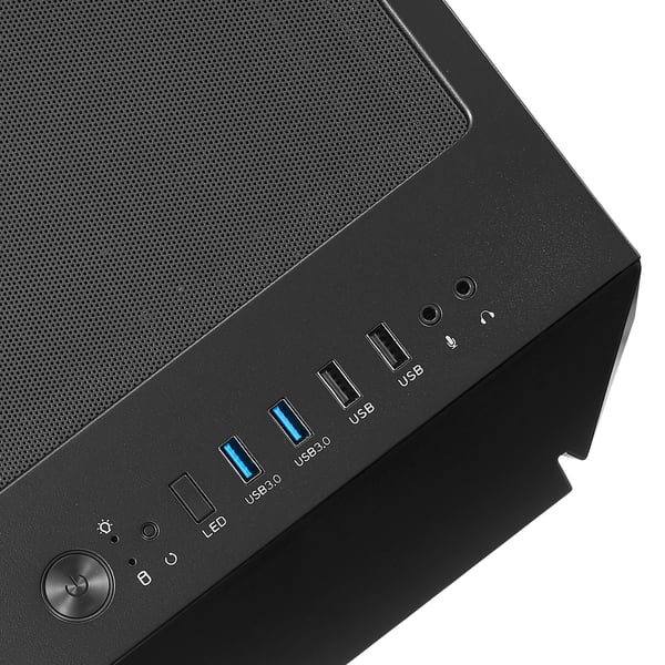 Silverstone FARA V1M PRO Tower Musta