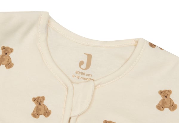 Miniatyrbillede 6 af 10: Jollein Mini Teddy Bear Baby sovepose Dreng/Pige Hvid