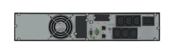 ONLINE USV-Systeme XANTO 2000R UPS-virtalähde Taajuuden kaksoismuunnos (verkossa) 2 kVA 2000 W 8 AC-pistorasia(a)
