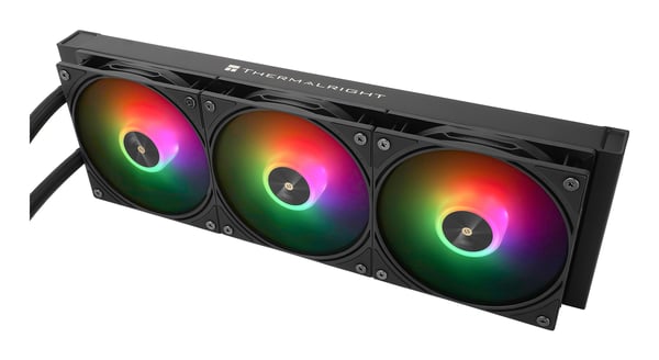 Thermalright Frozen Warframe 360 Suoritin All-in-one-nesteenjäähdytin 12 cm Musta 1 kpl