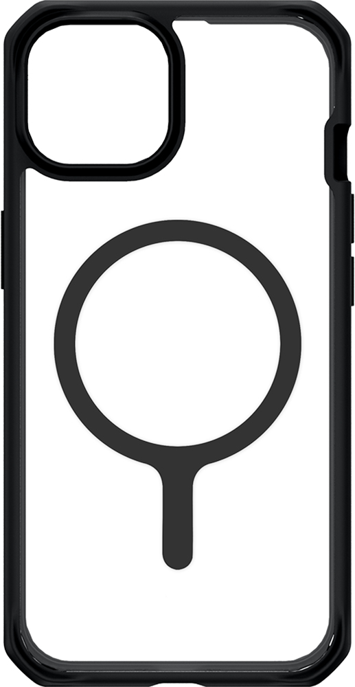 ITSKINS ITHYBSOLMAGIP14MBK mobiltelefonfodral Svart, Transparent ITSKINS ITHYBSOLMAGIP14MBK mobiltelefonfodral Svart, Transparent