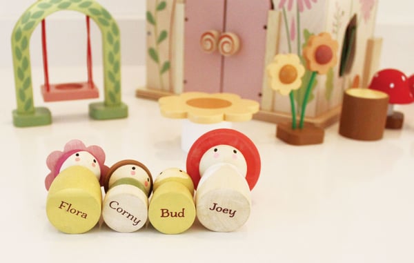 Miniatyrbillede 3 af 9: Tender Leaf Toys Rosewood cottage