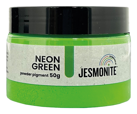 Miniatyrbild 1 av 2: Jesmonite Pigment Neon Pulver Grön 50 g 1 styck