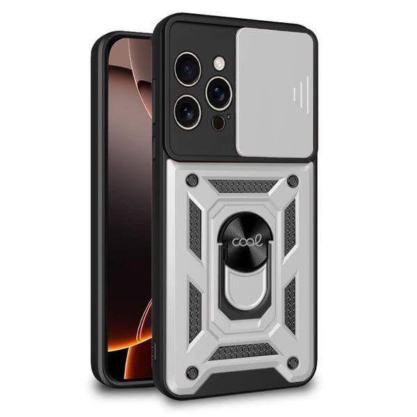 Miniatyrbillede 1 af 4: COOL Accesorios COOL mobiltelefon etui 17,5 cm (6.9") Cover Sølv