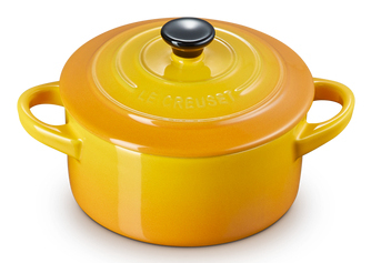 Miniatyrbillede 2 af 5: Le Creuset 71901106720100 sovsegryde 0,25 L Rund Gul