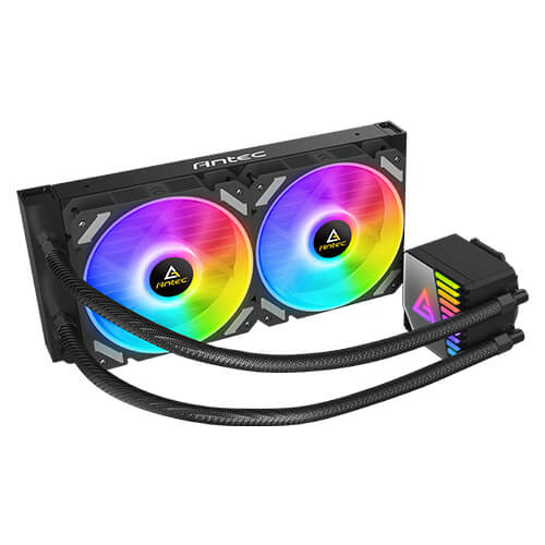 Antec SYMPHONY 240 Suoritin All-in-one-nesteenjäähdytin 12 cm Musta 1 kpl