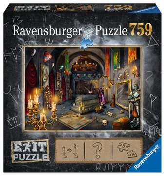 Miniatyrbillede 1 af 2: Ravensburger 19955 puslespil 759 stk Fantasy