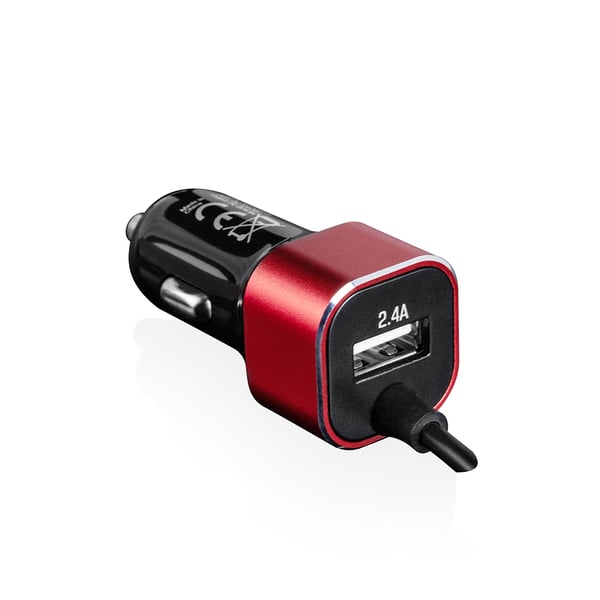 Miniatyrbillede 4 af 6: Modecom MC-CU2K-09-MICRO GPS, Hovedtelefoner, Headset, Smartphone, SmartWatch, Tablet, Wearables Sort, Rød Cigartænder Automatisk