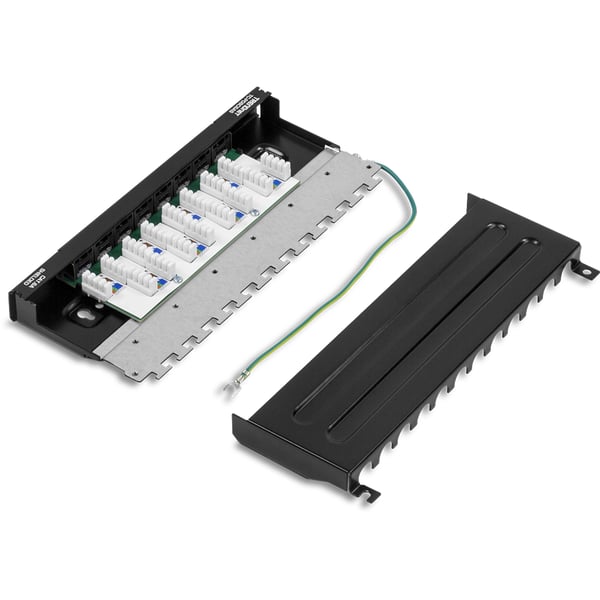 Miniatyrbild 3 av 7: Trendnet TC-P08C6AS patchpaneler 0.5U