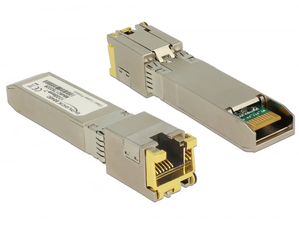 DeLOCK 86460 lähetin-vastaanotinmoduuli Kupari 10000 Mbit/s SFP+