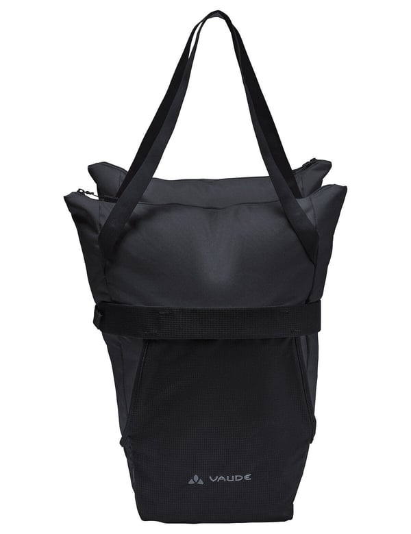 VAUDE TwinShopper Taka Polkupyörälaukku Polyesteri Musta