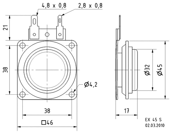 Visaton VS-EX45S