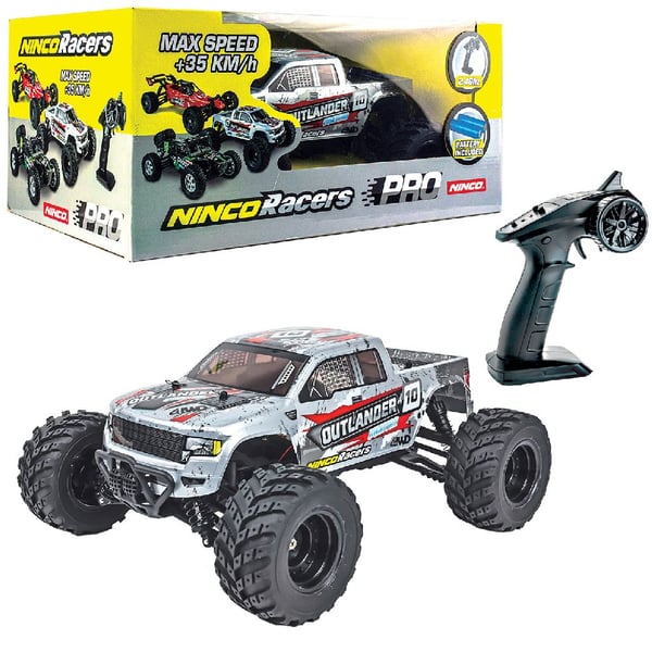 Pikkukuva 1 / 7: NINCO OUTLANDER radio-ohjattava (RC) malli Monster truck Sähkömoottori 1:12