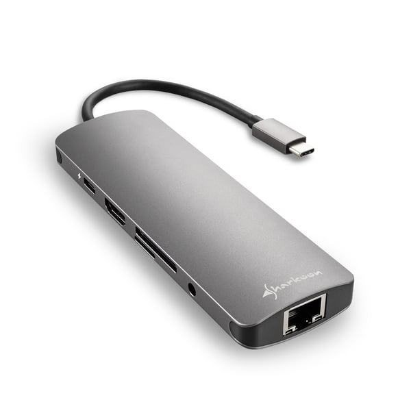 Sharkoon USB 3.0 Type C Combo -sovitin - Telakointiasema