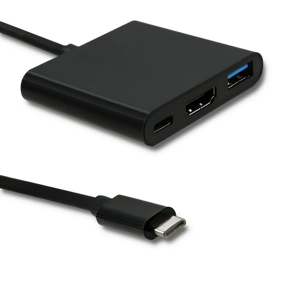 Pikkukuva 1 / 2: Qoltec USB-C-telakointiasema/replikaattori (50430)
