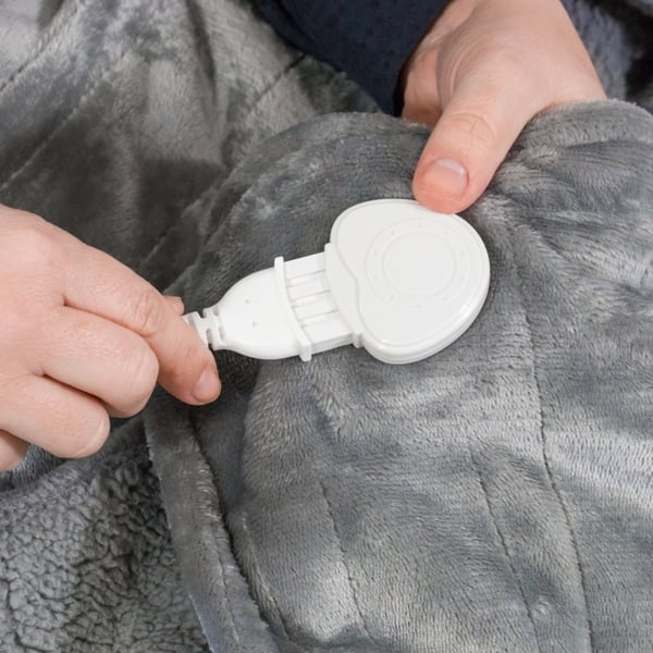Miniatyrbild 4 av 5: Ufesa Softy Fleece Elektrisk filt 120 W Grå