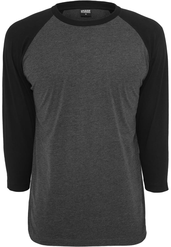 Urban Classics TB366 T-shirt 3/4 ærme Bomuld, Jersey, Polyester