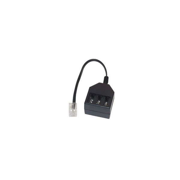 S/CONN maximum connectivity 71018-1 telefonkabel 0,2 m Sort