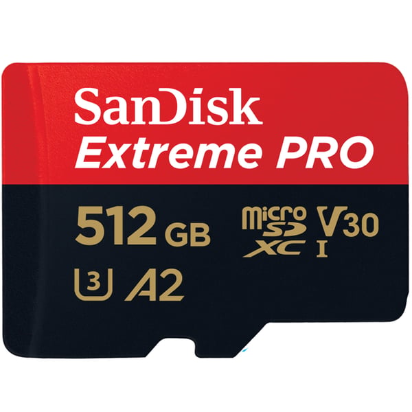 SanDisk Extreme Pro 512 GB MicroSD UHS-I Luokka 10 SanDisk Extreme Pro 512 GB MicroSD UHS-I Luokka 10