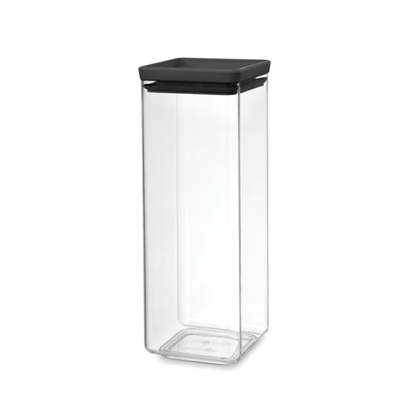 Miniatyrbillede 1 af 4: Brabantia Tasty+ Firkant Plast Sort, Transparent
