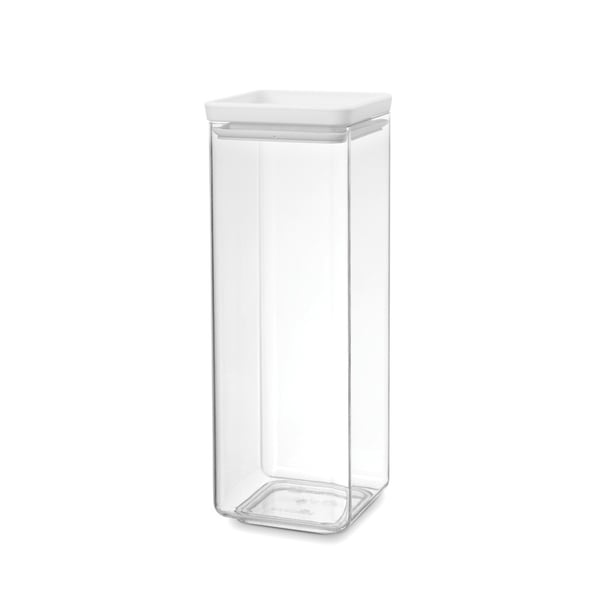 Brabantia Tasty+ Firkant Plast Transparent, Hvid