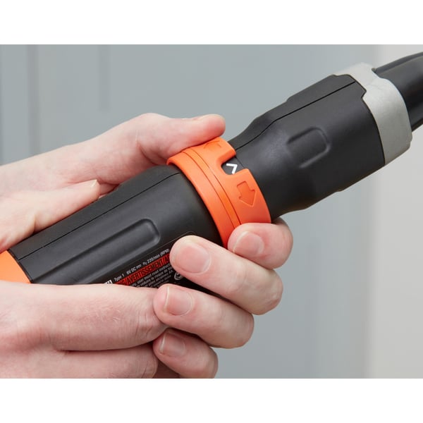Miniatyrbillede 10 af 14: Black & Decker BCF601C-XJ elektrisk skruetrækker & slagbor 220 rpm Sort, Orange
