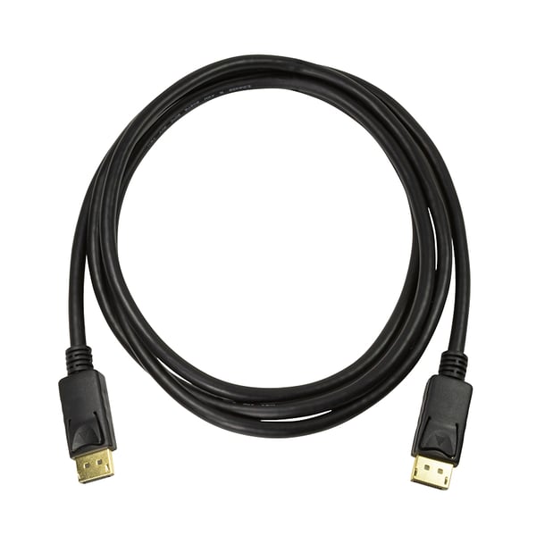 LogiLink CV0120 DisplayPort kabel 2 m Sort