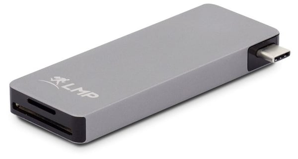 LMP 18118 dockingstation USB 3.2 Gen 1 (3.1 Gen 1) Type-C Grå