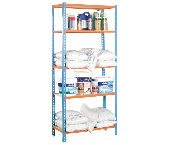 Simonrack Maderclick 5/500 Træ Metal Orange, Blå, Naturtræ
