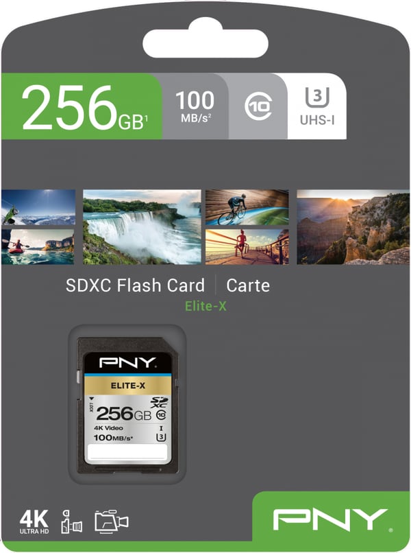PNY Elite-X 256 GB SDXC UHS-I Klasse 10
