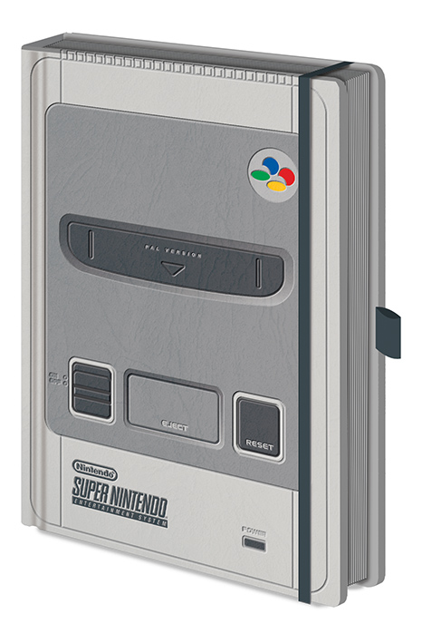 PYRAMID Nintendo (SNES) blok og notesblok A5 PYRAMID Nintendo (SNES) blok og notesblok A5